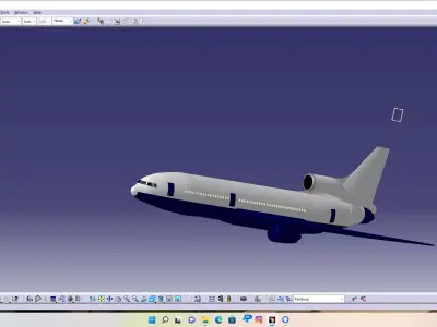 Lockheed L-1011 TriStar 3D model