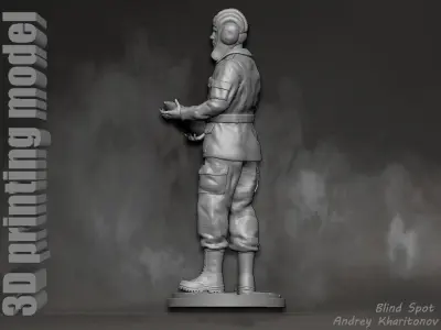 The tanker 3D print model