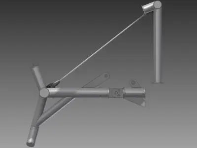 Towing System Free 3D model