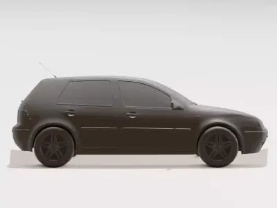 Happy City Bug Cute Cartoon Toy Car 3D Print 3D print model