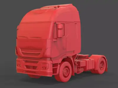 Iveco Stralis Hi Way 3D print model
