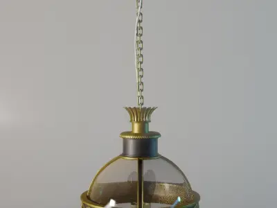 Antique Chandelier 3D model