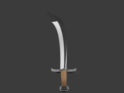 Talvar Low-poly 3D model