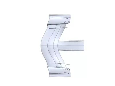 F1 2026 Vcarb03 FrontWing Free 3D model