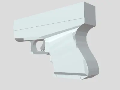 Glock 26  Free low-poly 3D model