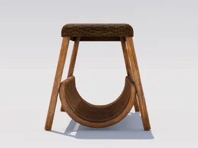 Bench 03 3D model