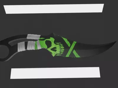 Fang Knife - Standoff 2 3D model