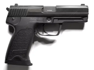 HK USP pistol Low-poly 3D model