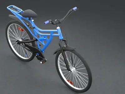 Bicycle 3D model get