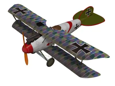 Albatros DV 3D model buy