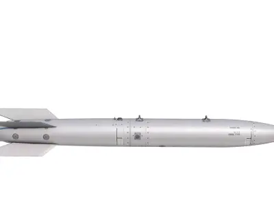 USA AIR FORCE B-61 B61 Nuclear Bombs MK 3D model