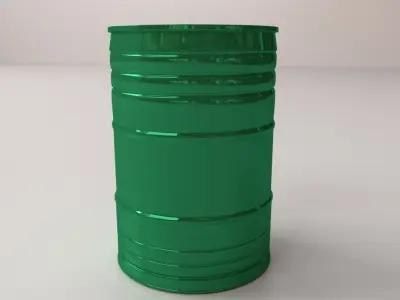 Oil Drum 3D model get