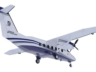 Cessna 408 SkyCourier 3D model