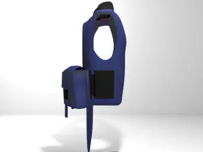 Armour Vest - Type 4 3D model