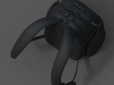 Backpack Camping Generic military human bag storqge baggage  Low-poly 3D model
