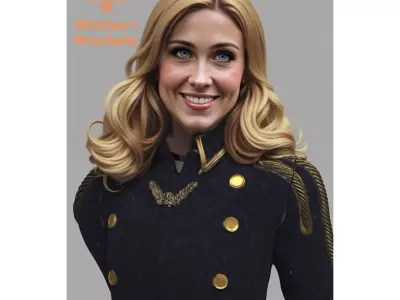 Colonel Wilma Dress Uniform - Buck Rogers in the 25th Century  3D print model