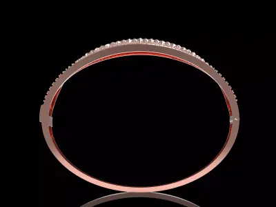 Art Deco Bracelet 21 3D print model
