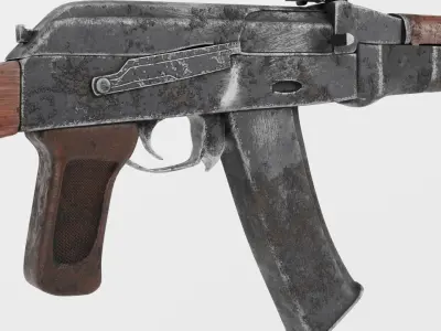 Assault Rifle AK -74 3D model