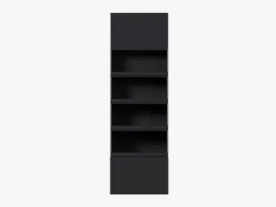 Cardboard display stand 3D model