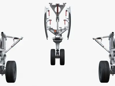 Landing Gear for Boeing 737 MAX 3D model
