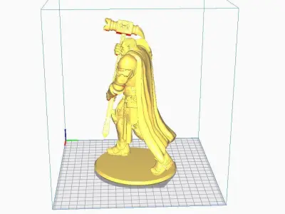 Guerrier  Orc 3d print Figurine 3D print model