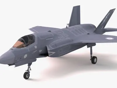 F35B Royal Air Force 3D model