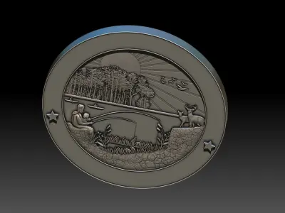County Seal 3D print model