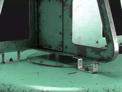 Sea Buoy v2 Low-poly 3D model