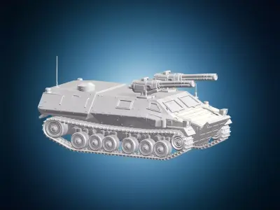 Land Raider Tank Miniature 3D Print Model 3D print model