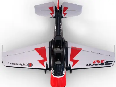 Sbach 342 XA-42 Aerobatic German Plane  3D model