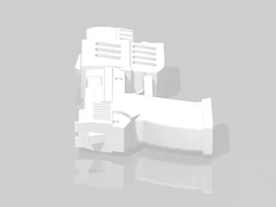 Blade Trinity Vampire pistol Digital File for 3d Printing 3D print model