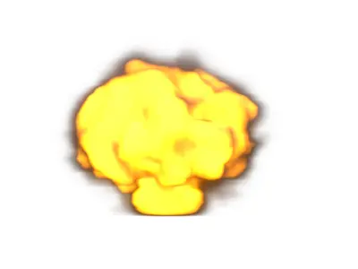 Explosion For War and Animation Projects 3D model