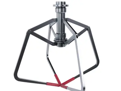 Metal Claw 33 with RIG 3D model