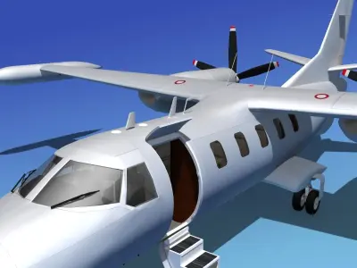Dreamscape AF-46 Turbo Star Executive V07 3D model