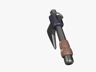 Game Axe 3D Illustration 3D model