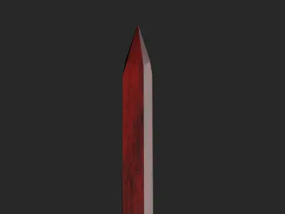 Demon Sword  Low-poly 3D model