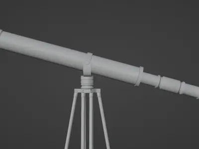 Galileo Telescope 3D model