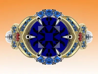 Ring Etude 3D print model