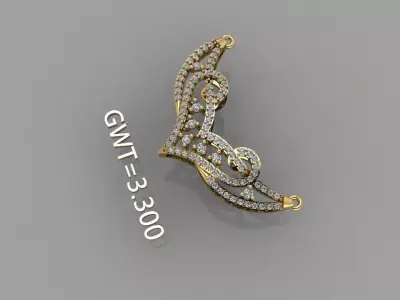 FASHION RING 3D model 9