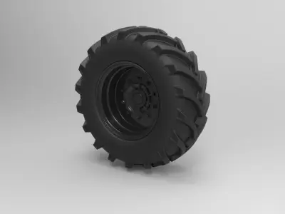 Offroad wheel 5 3D model