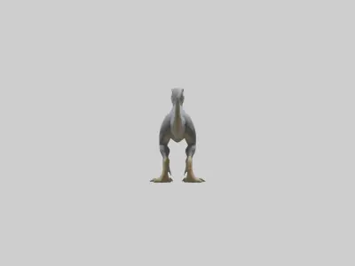 Eoraptor model Low-poly 3D model