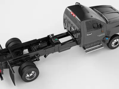 2020 Chevrolet Silverado 6500HD Chassis 04 3D model
