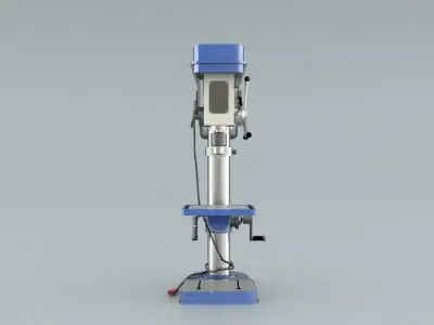 laos Vertical Drill Low-poly 3D model