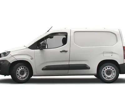 Peugeot E Partner Van SWB 2022 3D model