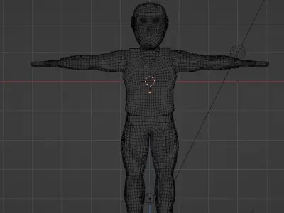 Soldier 3D model ninja 3D model