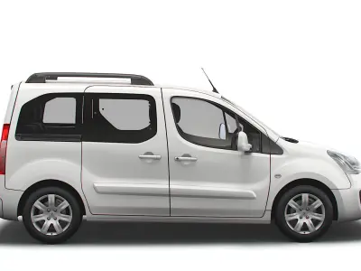 Peugeot Partner Tepee 2017 3D model