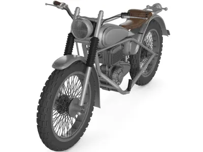 Trials Motorcycle 3D model purchase