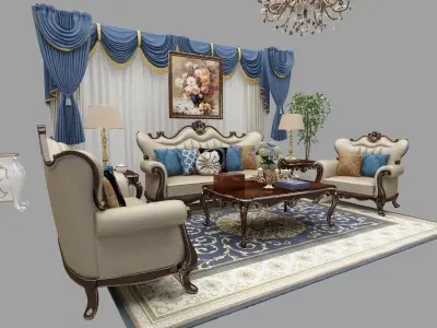 Interior Art - Furniture Series - Part 1 01 3D model