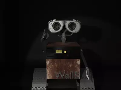 Wall-e wall e robot 3D model get
