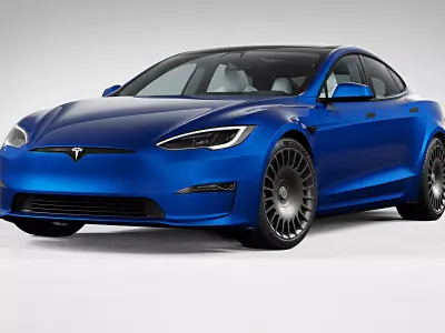 2023 Tesla Model S Plaid 3D model
